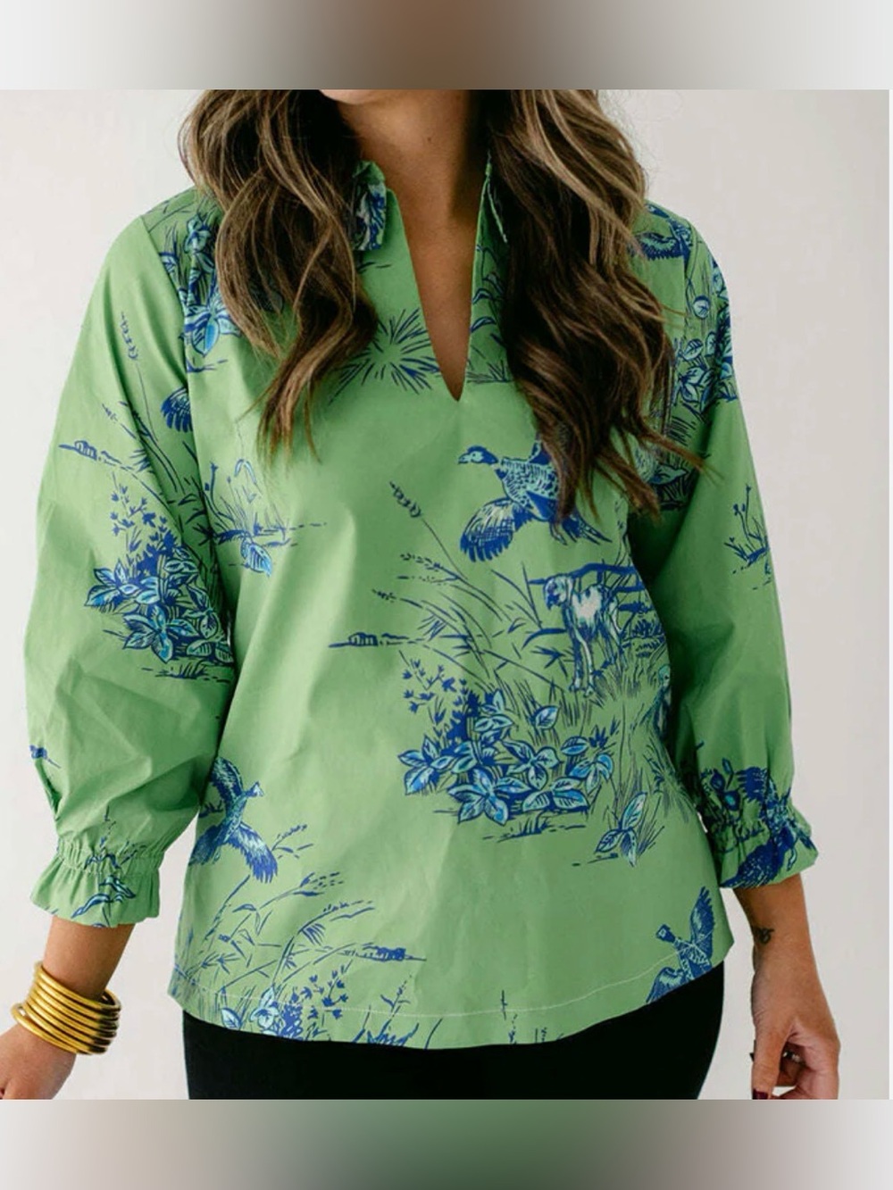Field & Feather Harper Top by House of MBR size 00